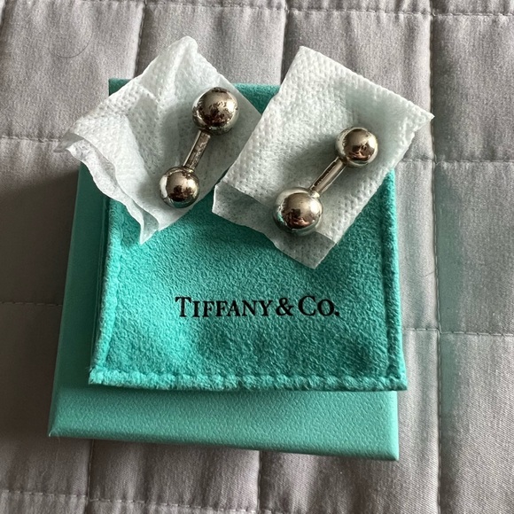Tiffany & Co. Sterling Silver Cufflinks - Picture 1 of 7